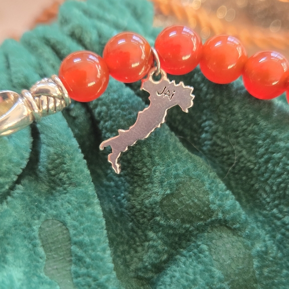 Jai John Hardy Sterling Gemstone Italy Bracelet - Picture 5 of 9